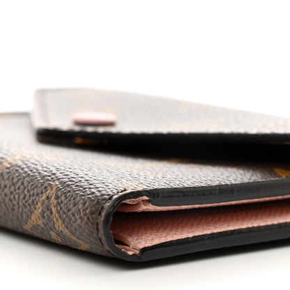 Louis Vuitton Monogram Victorine Wallet Rose Ballerine 7 of 9