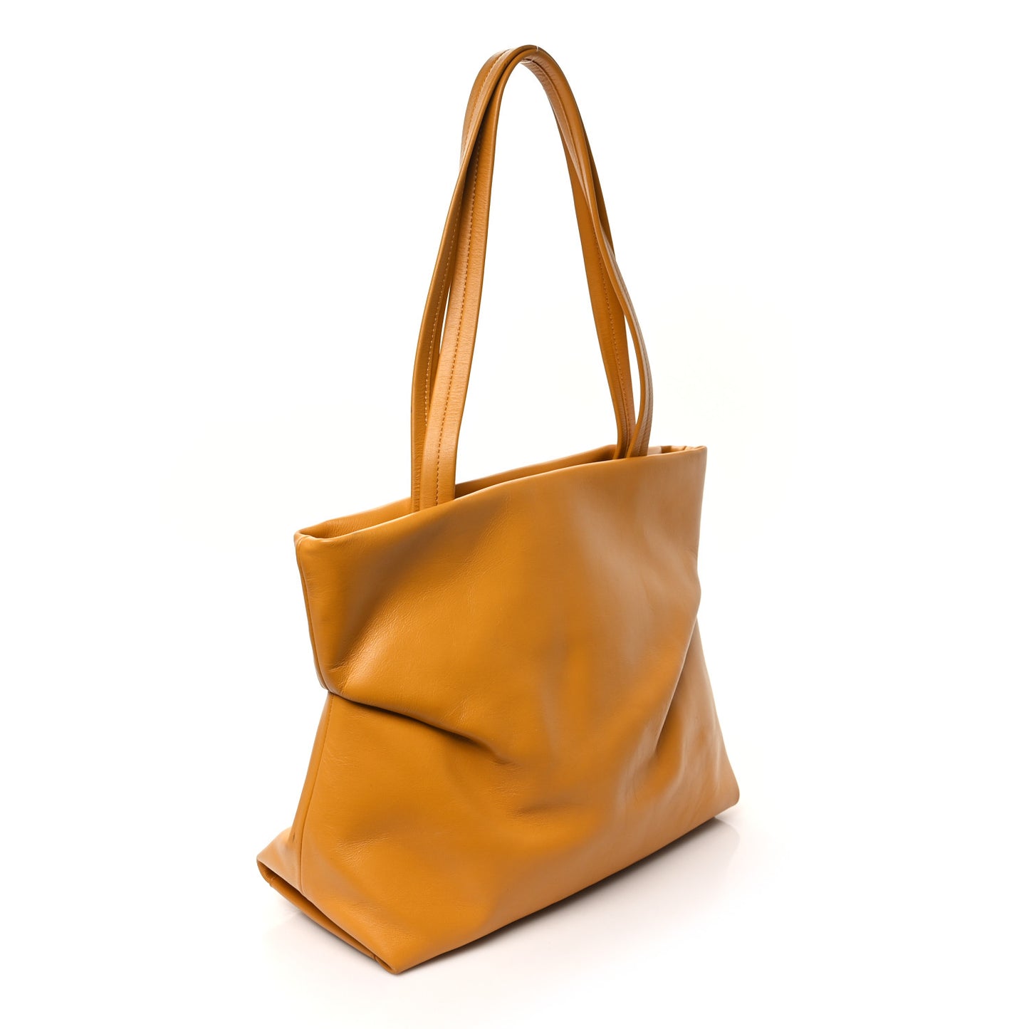 Calfskin Judy East West Tote Sunflower