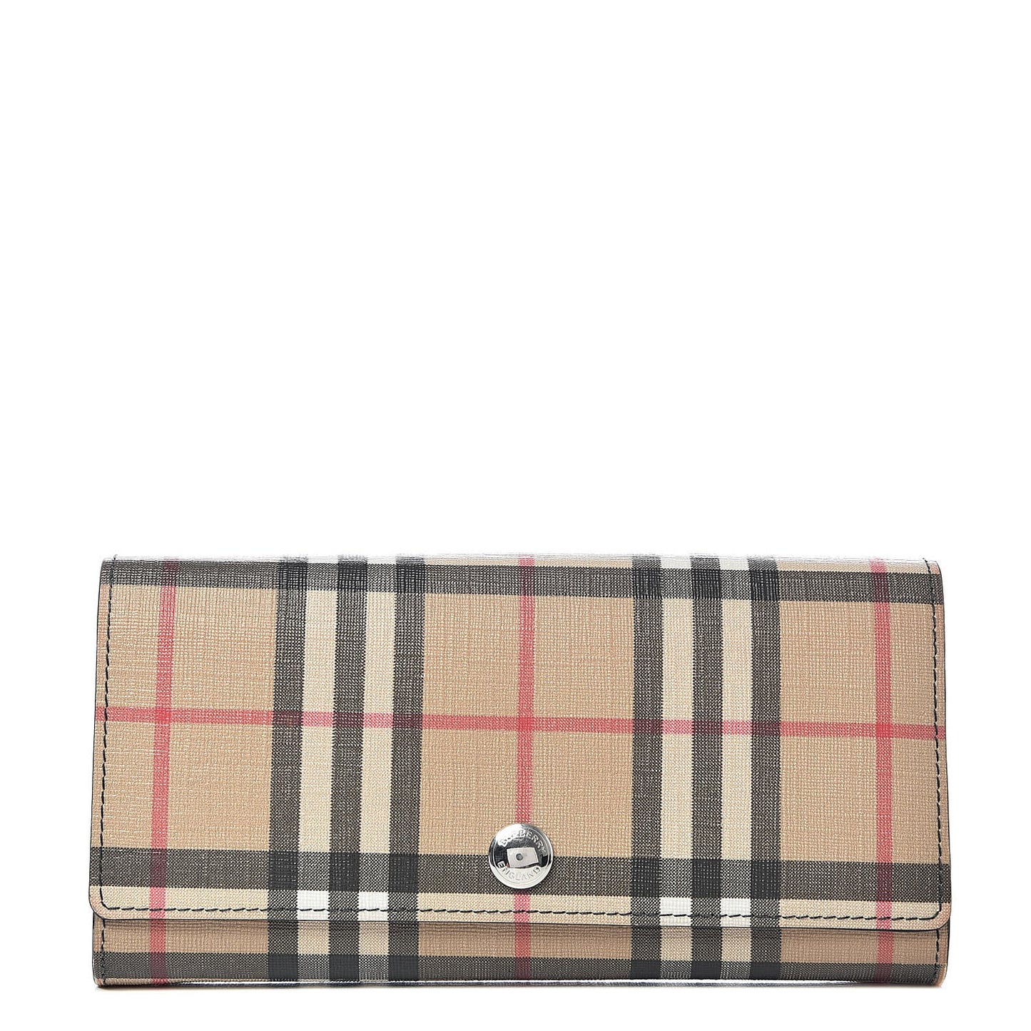 Vintage Check Halton Wallet Black