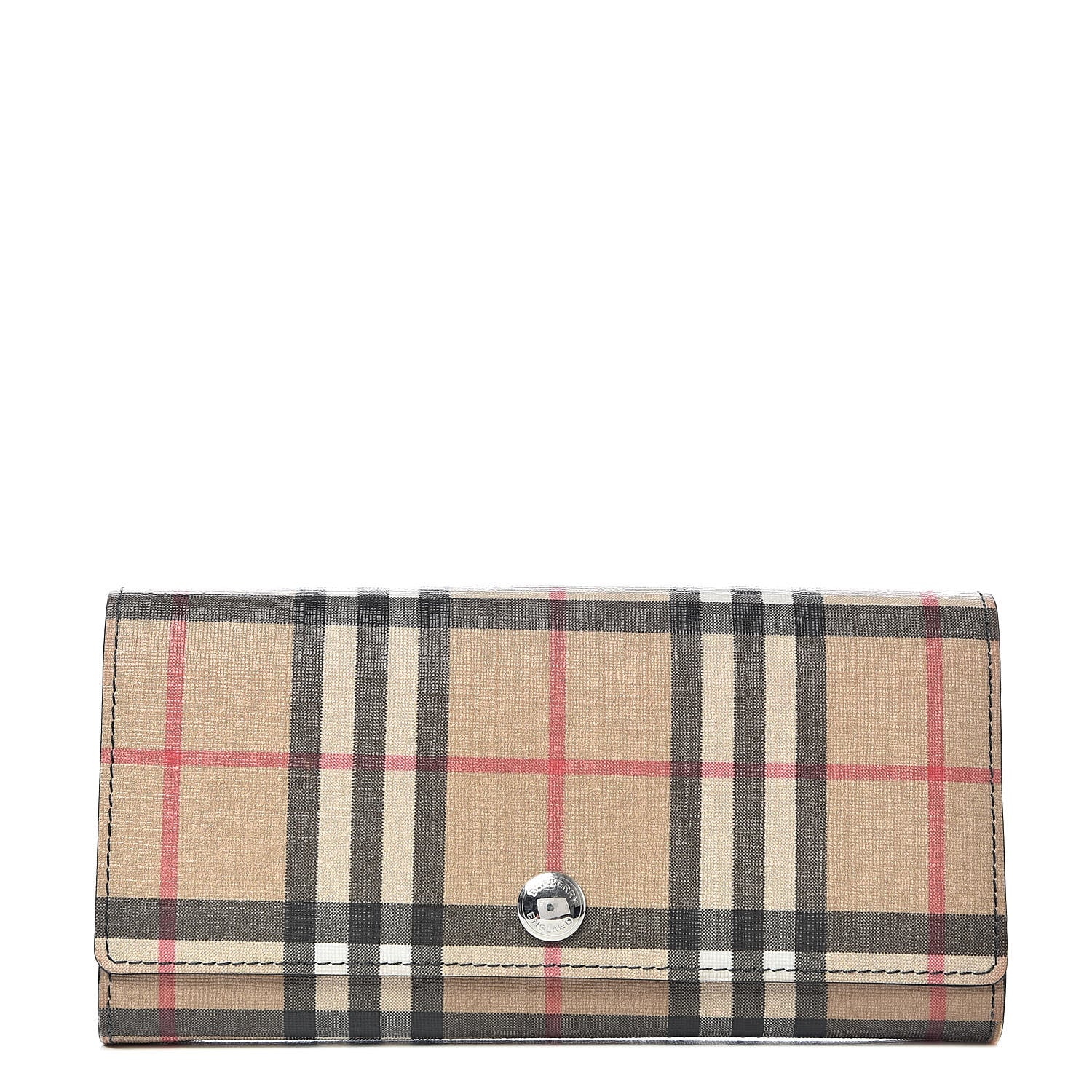 Burberry Vintage Check Halton Wallet Black 1 of 6