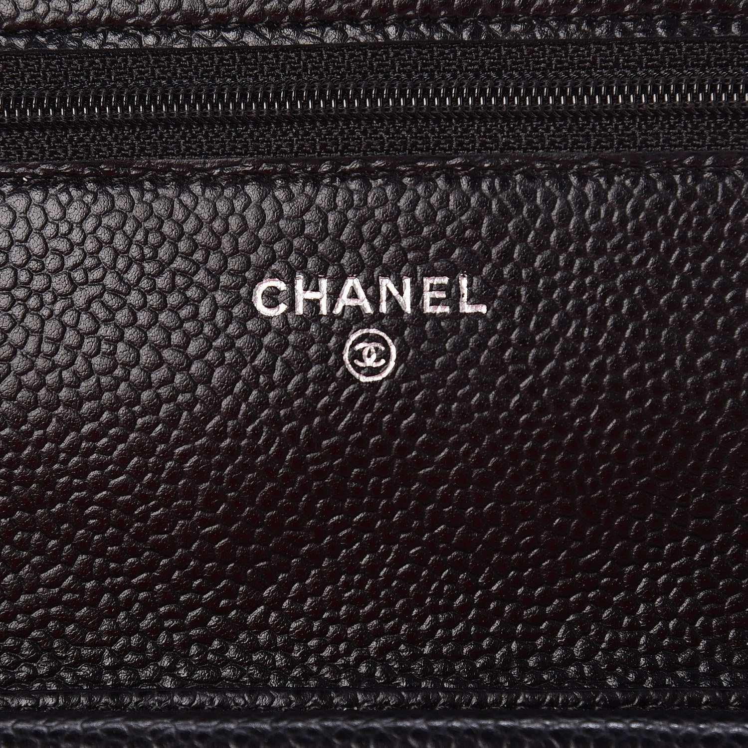 Chanel Caviar Quilted Wallet On Chain WOC Black 6 of 13