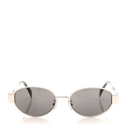 Celine Metal Triomphe 01 Sunglasses CL40235U Silver Black 2 of 6