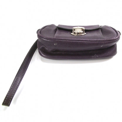Marc Jacobs Leather Wristlet Purple 3 of 10