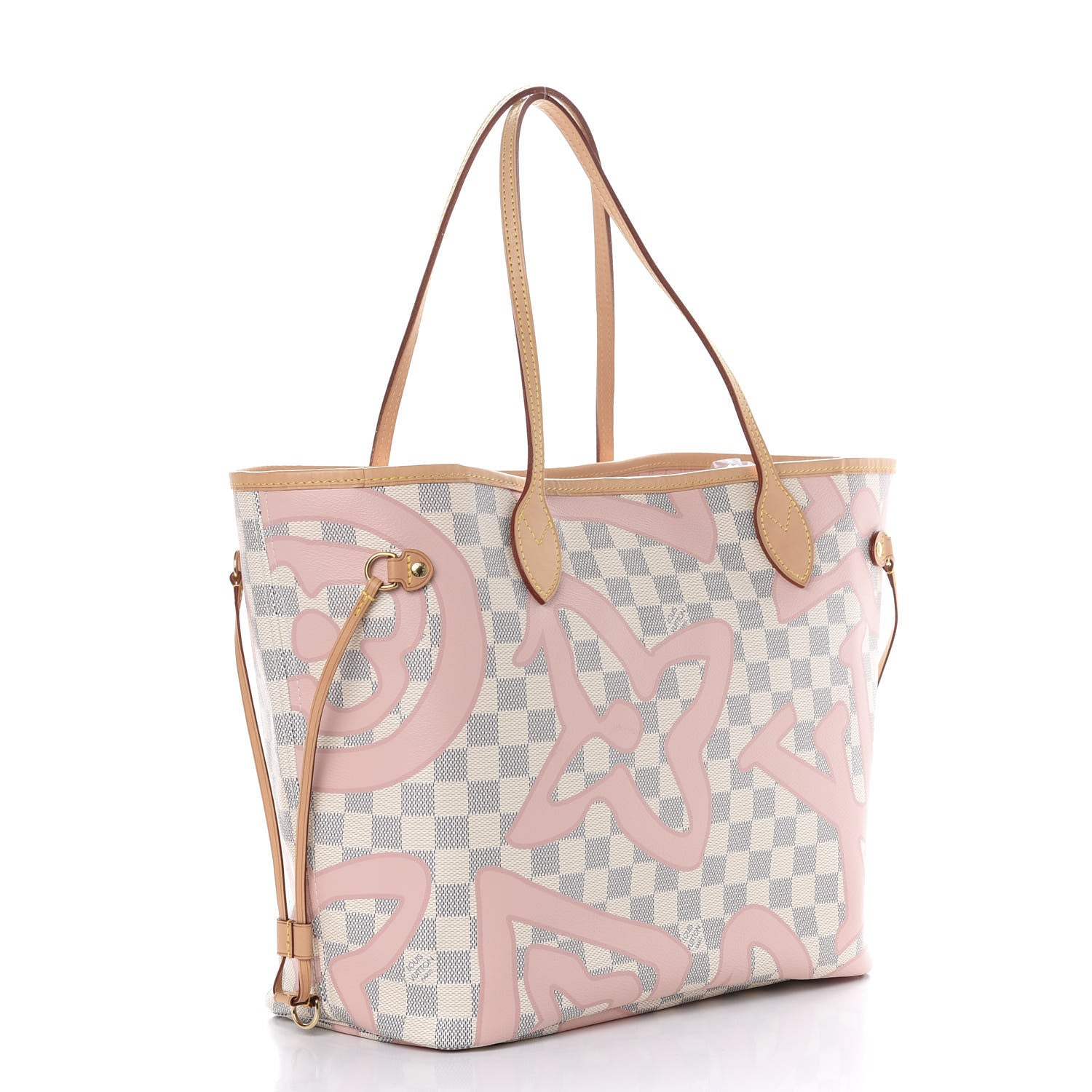 Louis Vuitton Damier Azur Tahitienne Neverfull MM 3 of 10