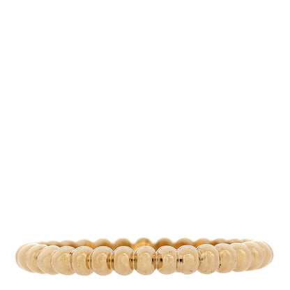 Van Cleef & Arpels 18K Yellow Gold Small Perlee Ring 48 4.5 1 of 4