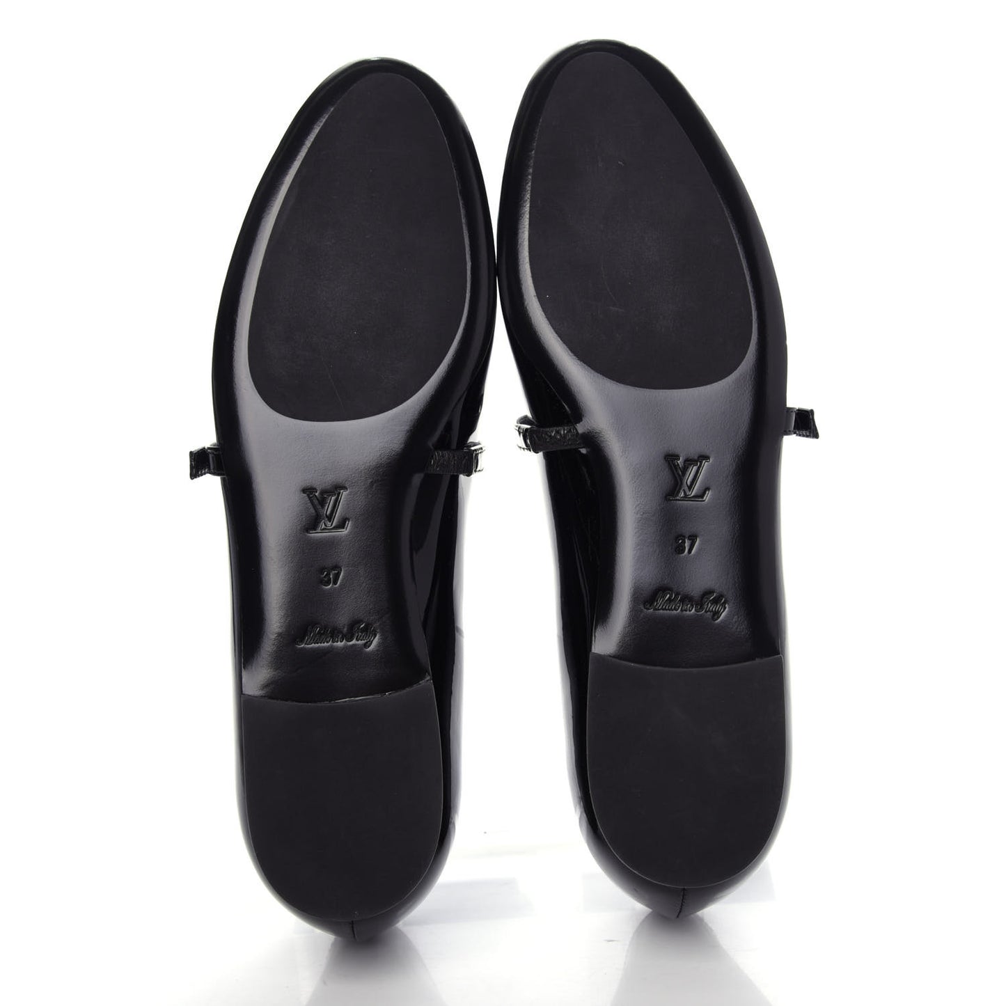 Patent Uniformes Ballet Flats 37 Black