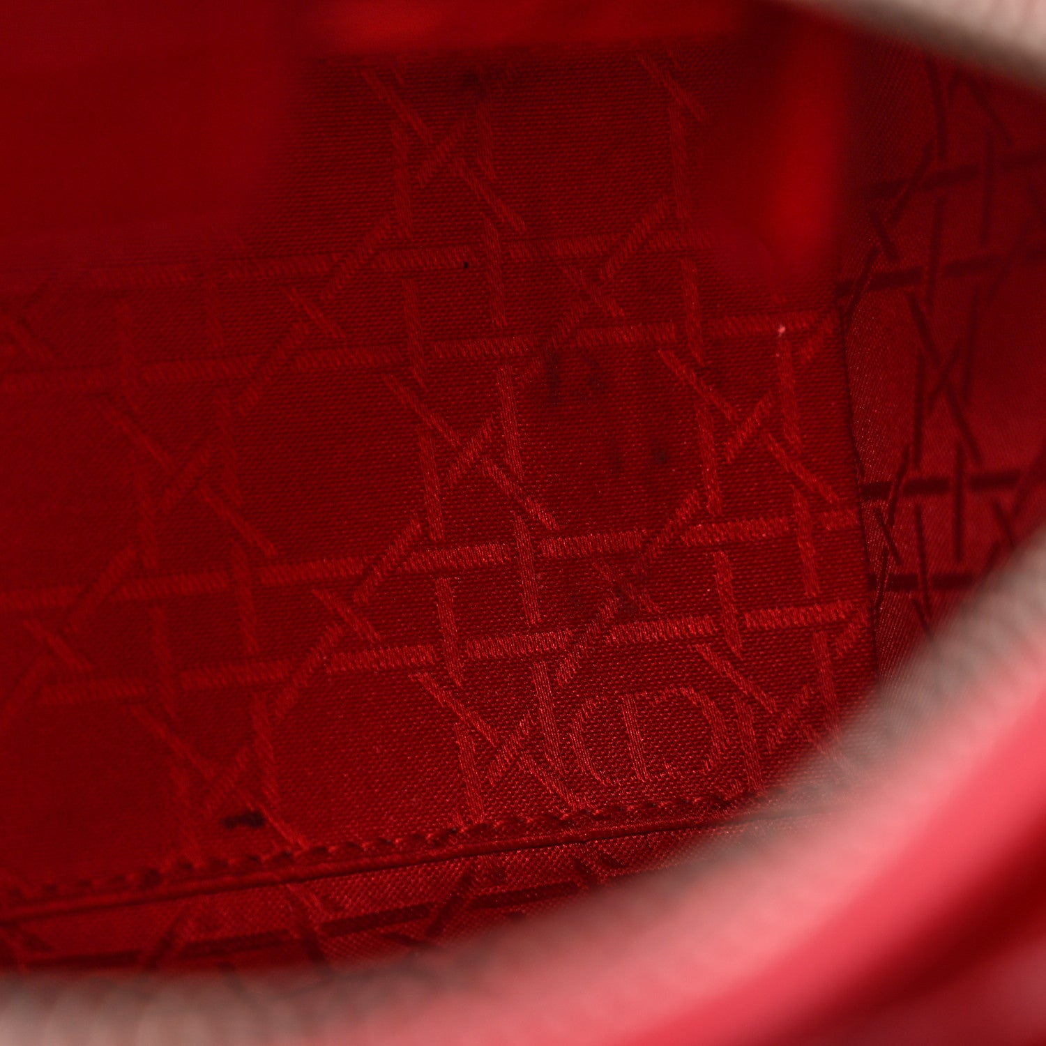 Christian Dior Patent Cannage Medium Lady Dior Red 12 of 13