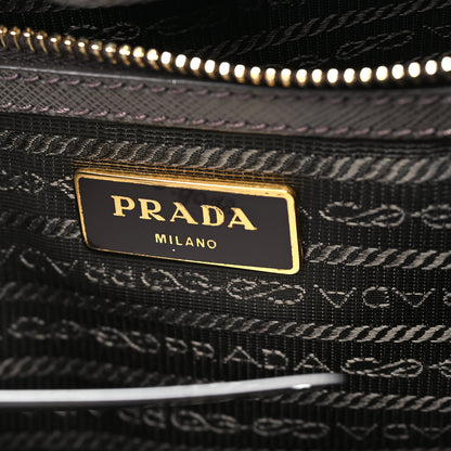 Prada Saffiano Lux Medium Tote Grafite 6 of 10