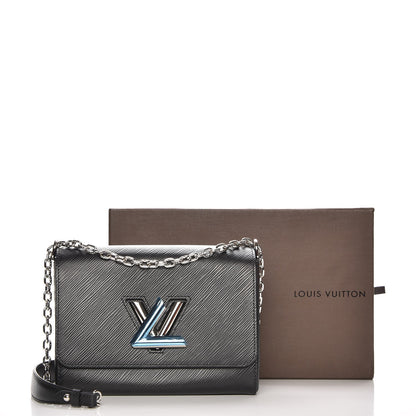 Louis Vuitton Epi Twist Shoulder Bag MM Black 8 of 8