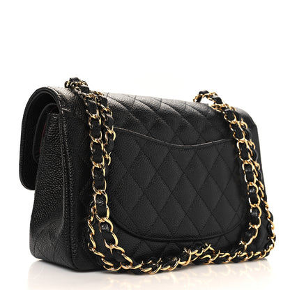 Chanel Caviar Quilted Small Double Flap Black 3 of 10