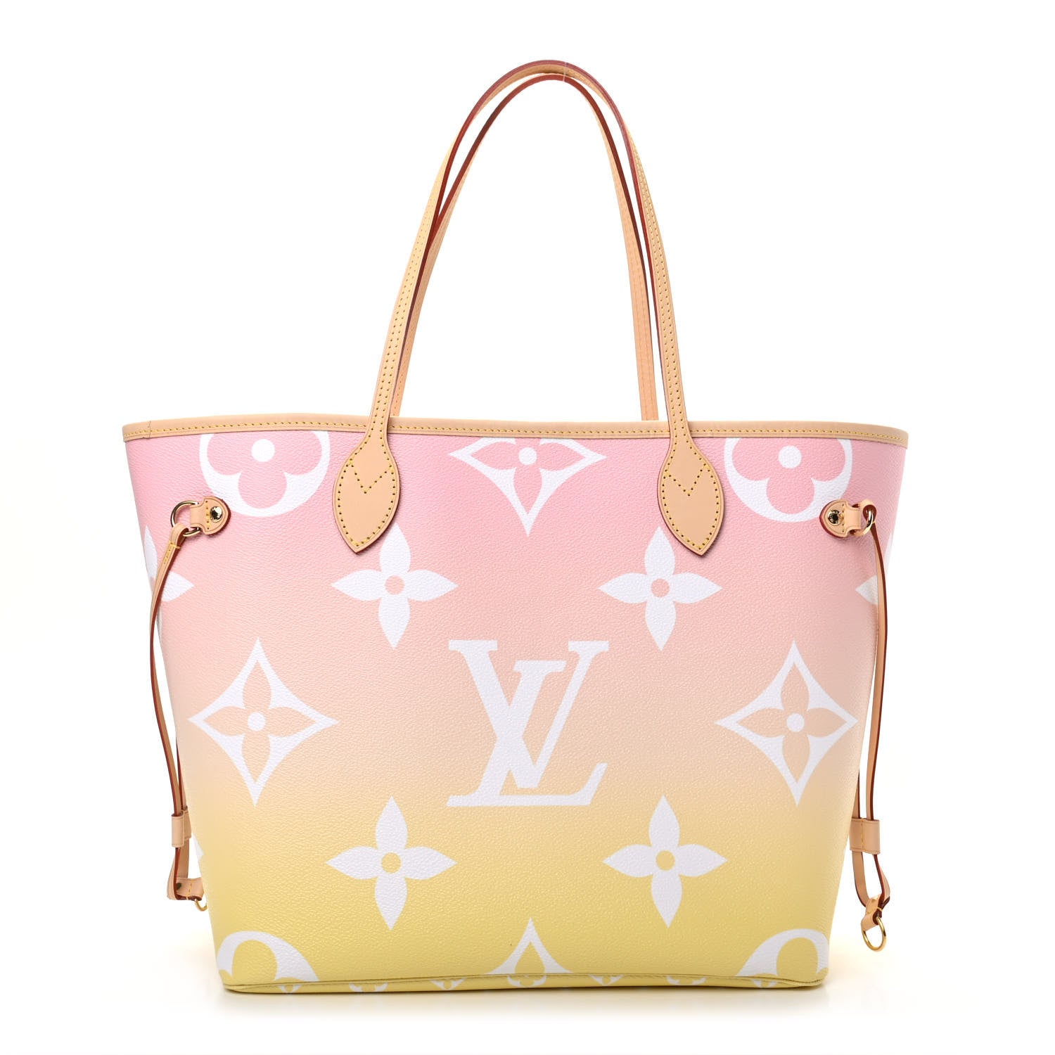 Louis Vuitton Monogram Giant By The Pool Neverfull MM Light Pink 1 of 8