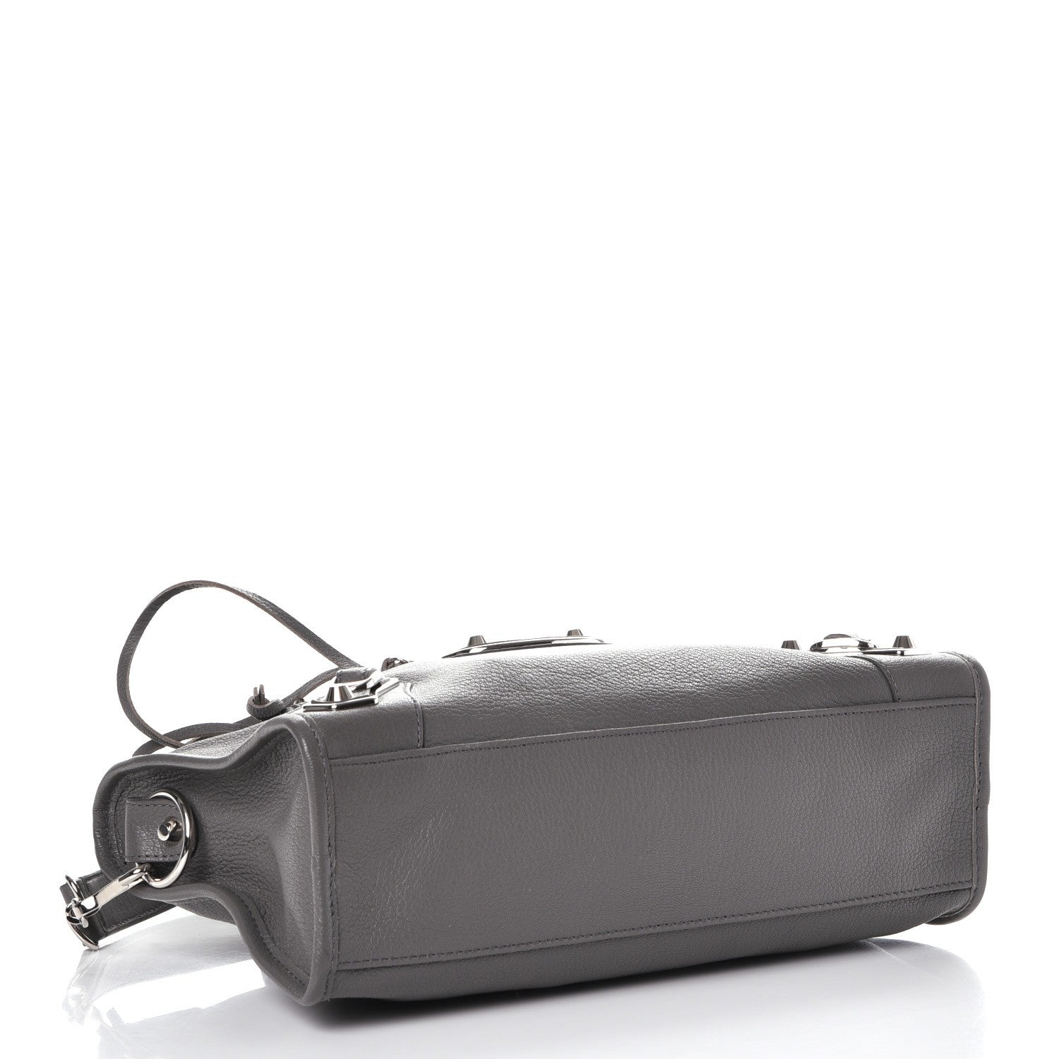 Balenciaga Chevre Silver Metallic Edge Hardware S City Gris Acier 5 of 10