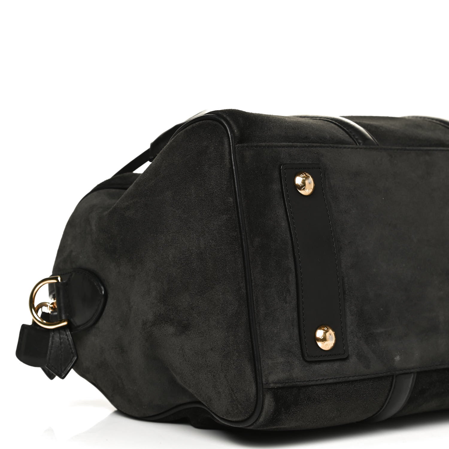 Louis Vuitton Suede Calfskin SC Bag MM Asphalt 9 of 12