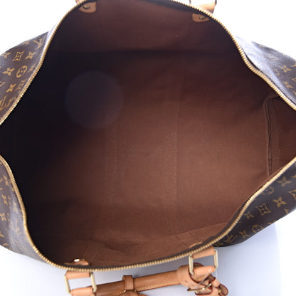 Louis Vuitton Monogram Keepall Bandouliere 55 5 of 15