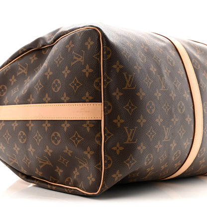 Louis Vuitton Monogram Keepall Bandouliere 55 17 of 28