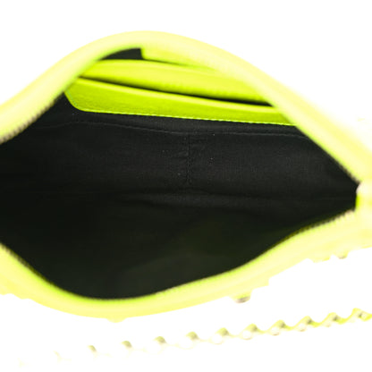 Balenciaga Agneau Arena Le Cagole Mini Purse With Chain Lime 5 of 10