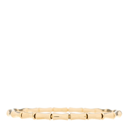 Gucci 18K Yellow Gold Small Bamboo Spring Bracelet 17 2 of 3