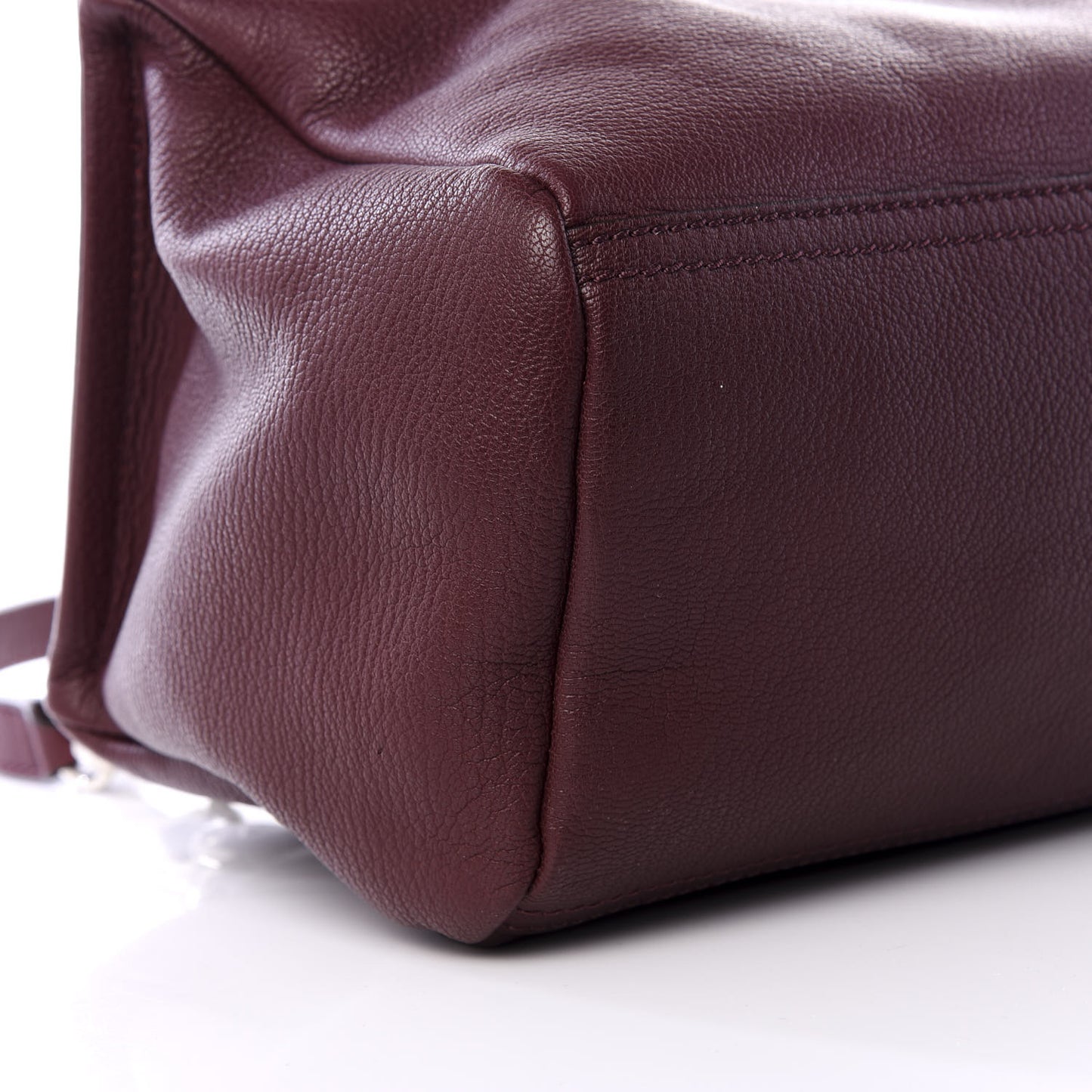 Sugar Goatskin Small Pandora Oxblood