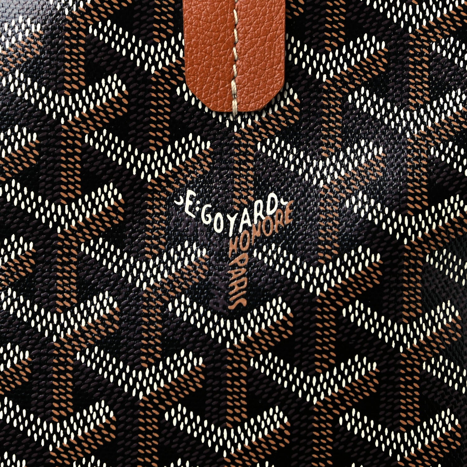 Goyard Goyardine Artois MM Black Gold 7 of 10
