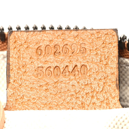 Gucci X DISNEY Mini Vintage GG Supreme Monogram Mickey Mouse Small Belt Bag 85 34 Beige Vintage Sun Oil 8 of 9
