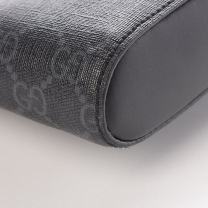 Gucci GG Supreme Monogram Night Courrier Flat Messenger Bag Black Multicolor 9 of 10