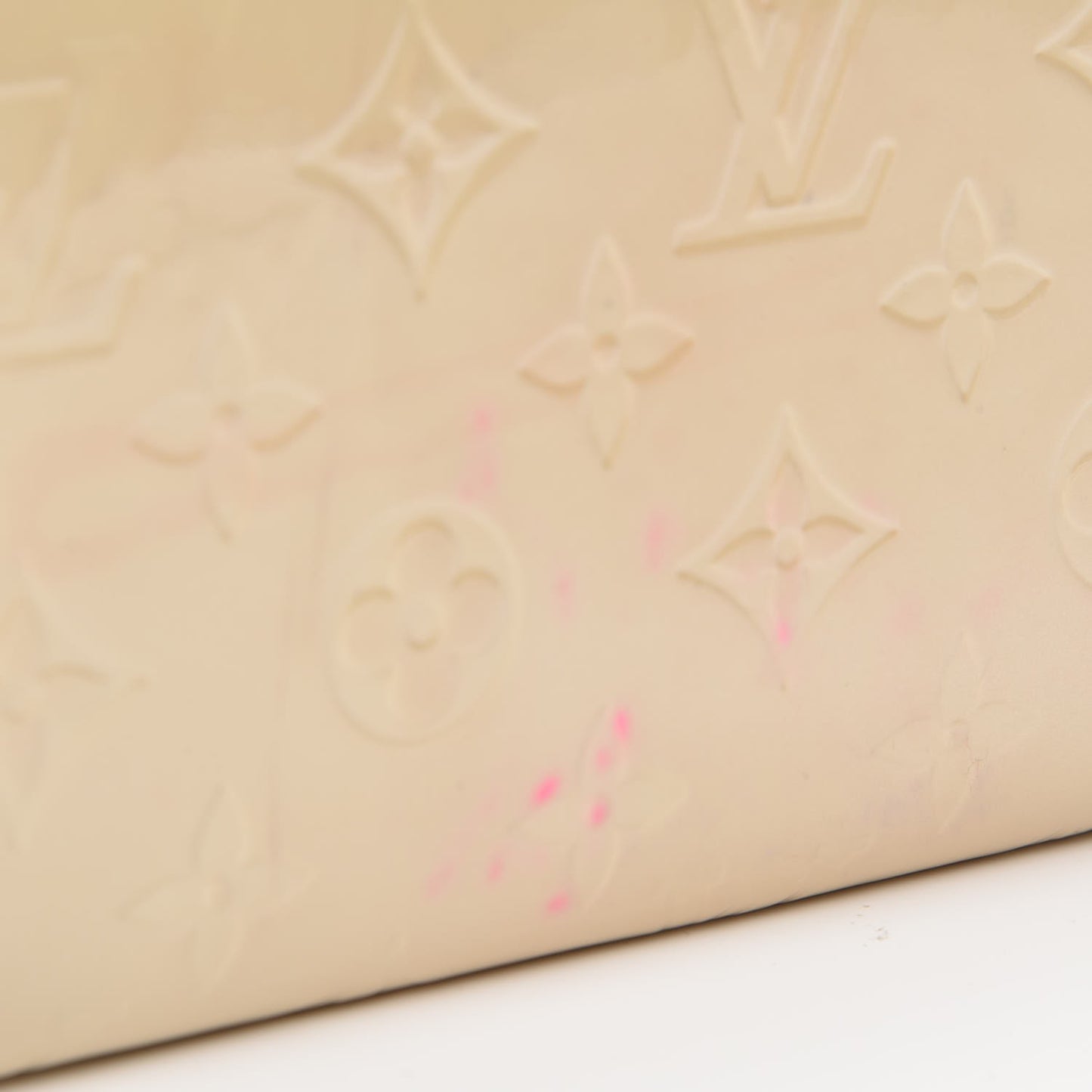 Vernis Zippy Wallet Blanc Corail