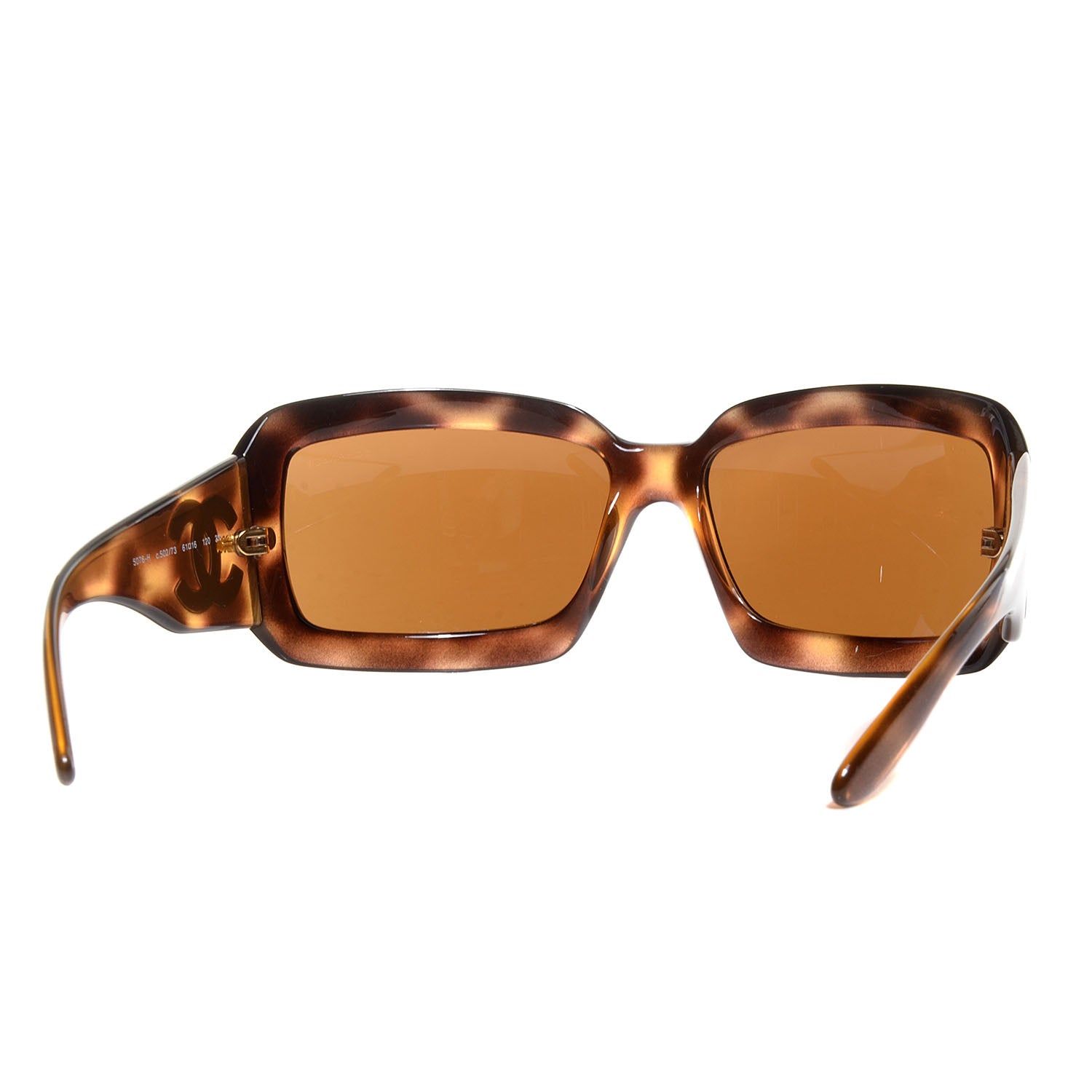 Chanel Mother of Pearl CC Sunglasses 5076 H Tortoise 2 of 6