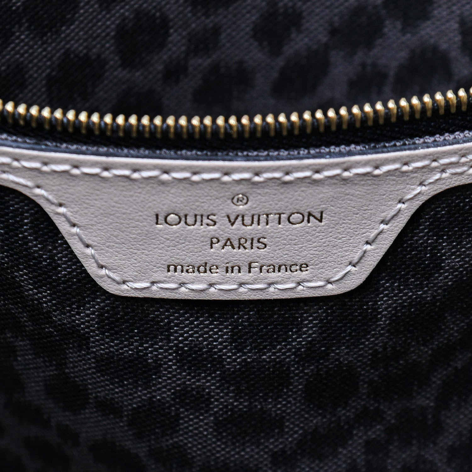 Louis Vuitton Monogram Giant Wild At Heart Neverfull MM Creme 9 of 9