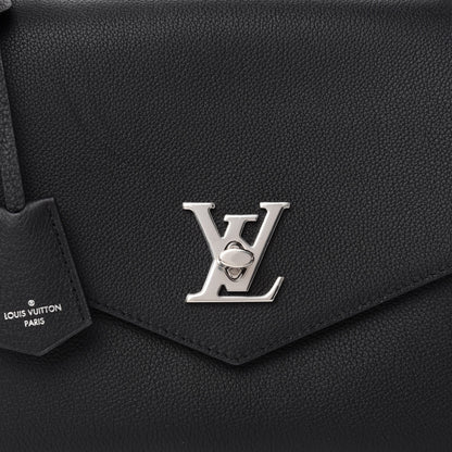 Louis Vuitton Soft Calfskin My Lockme Top Handle Black 10 of 11