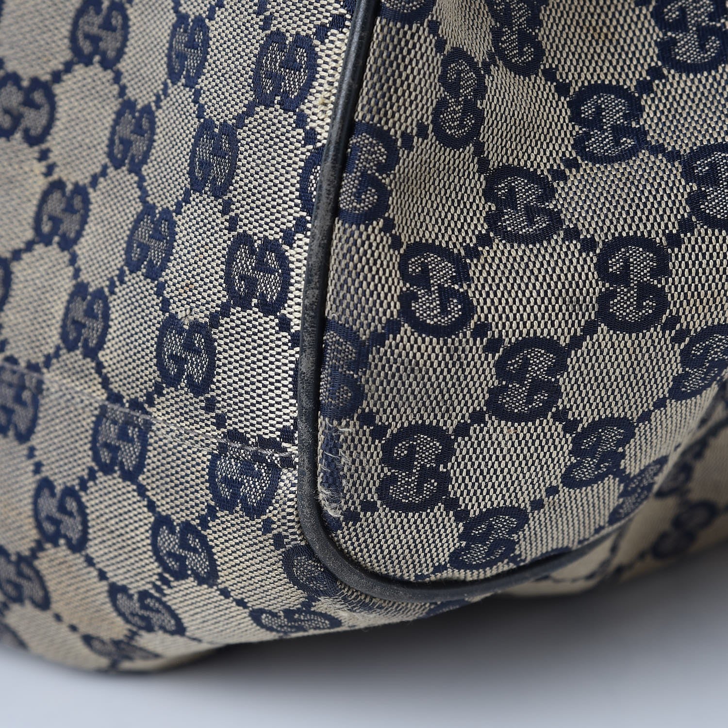 Gucci Monogram Calfskin Large Sukey Tote Beige Blue 23 of 23