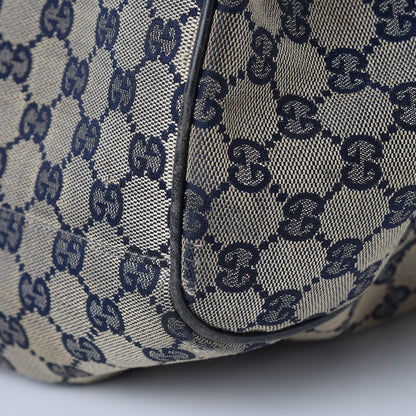 Gucci Monogram Calfskin Large Sukey Tote Beige Blue 23 of 23
