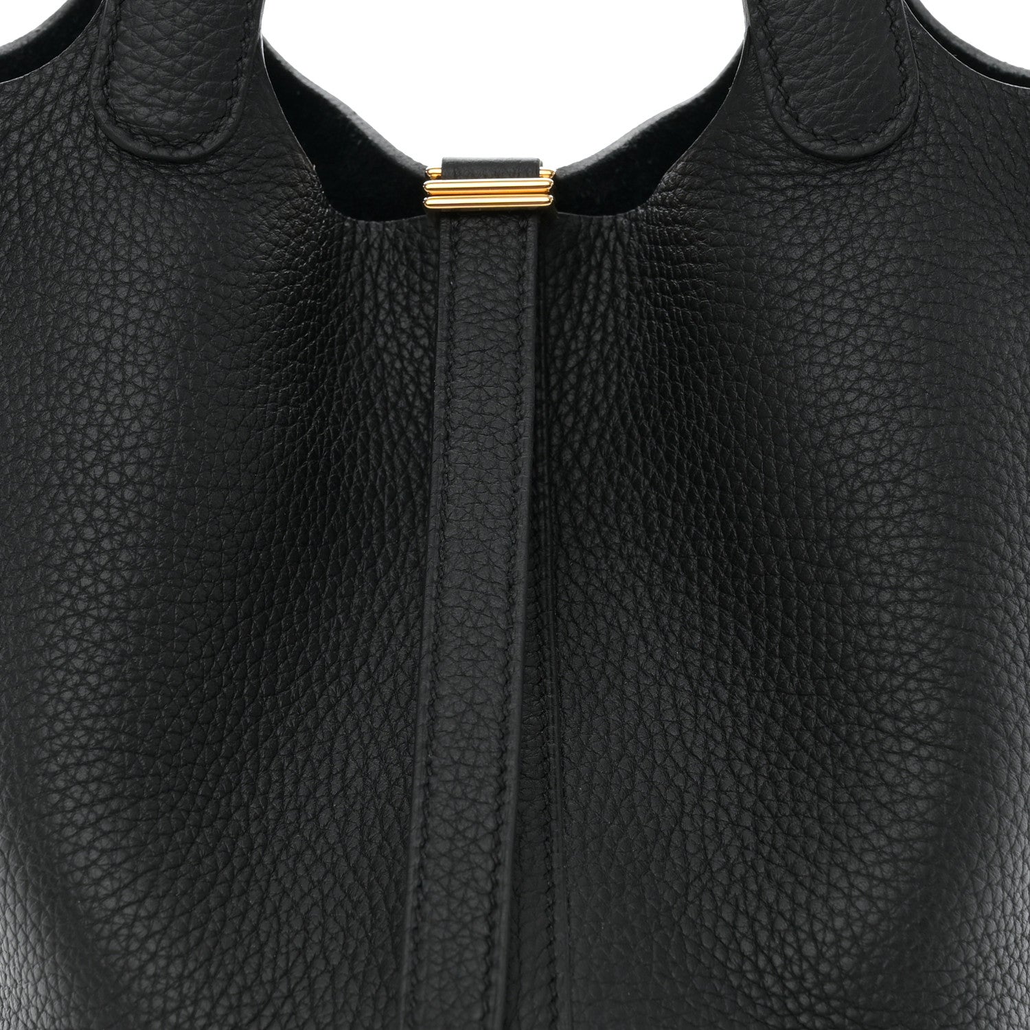 Hermes Taurillon Clemence Picotin Lock 18 PM Black 8 of 10
