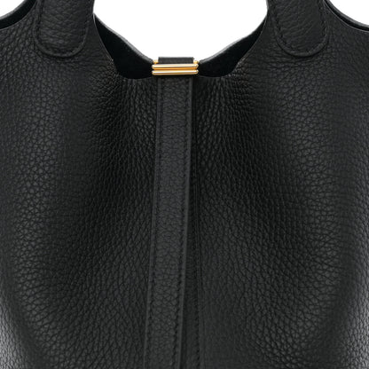 Hermes Taurillon Clemence Picotin Lock 18 PM Black 8 of 10