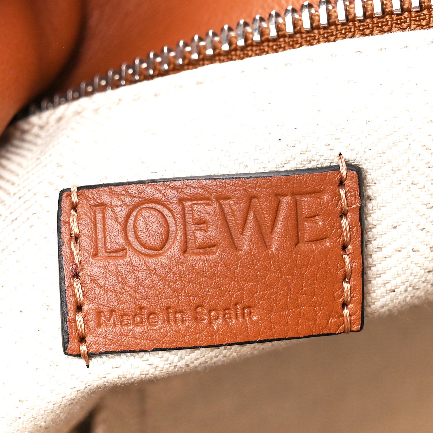 Loewe Calfskin Medium Puzzle Bag Tan 6 of 10