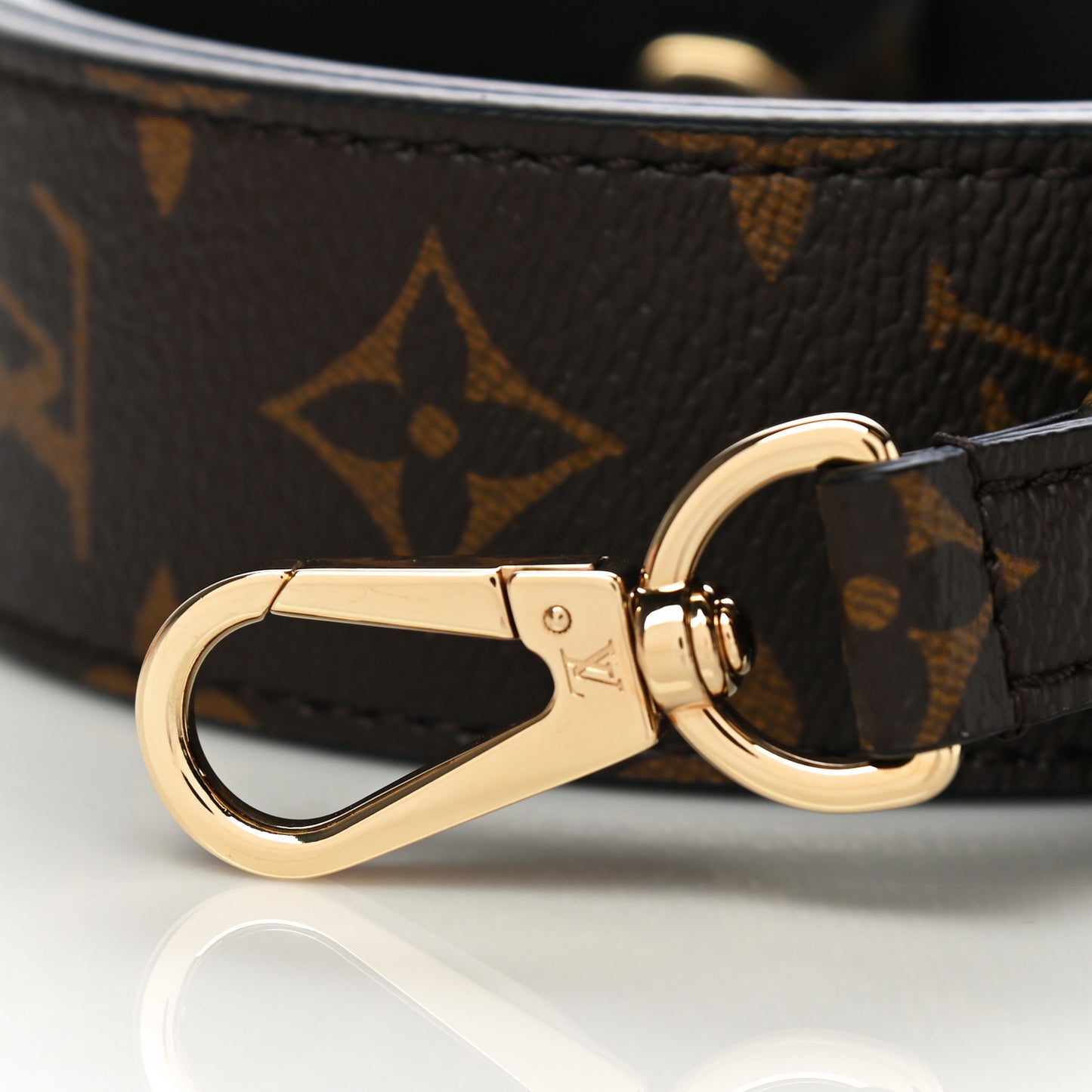 Monogram Bandouliere Shoulder Strap Black