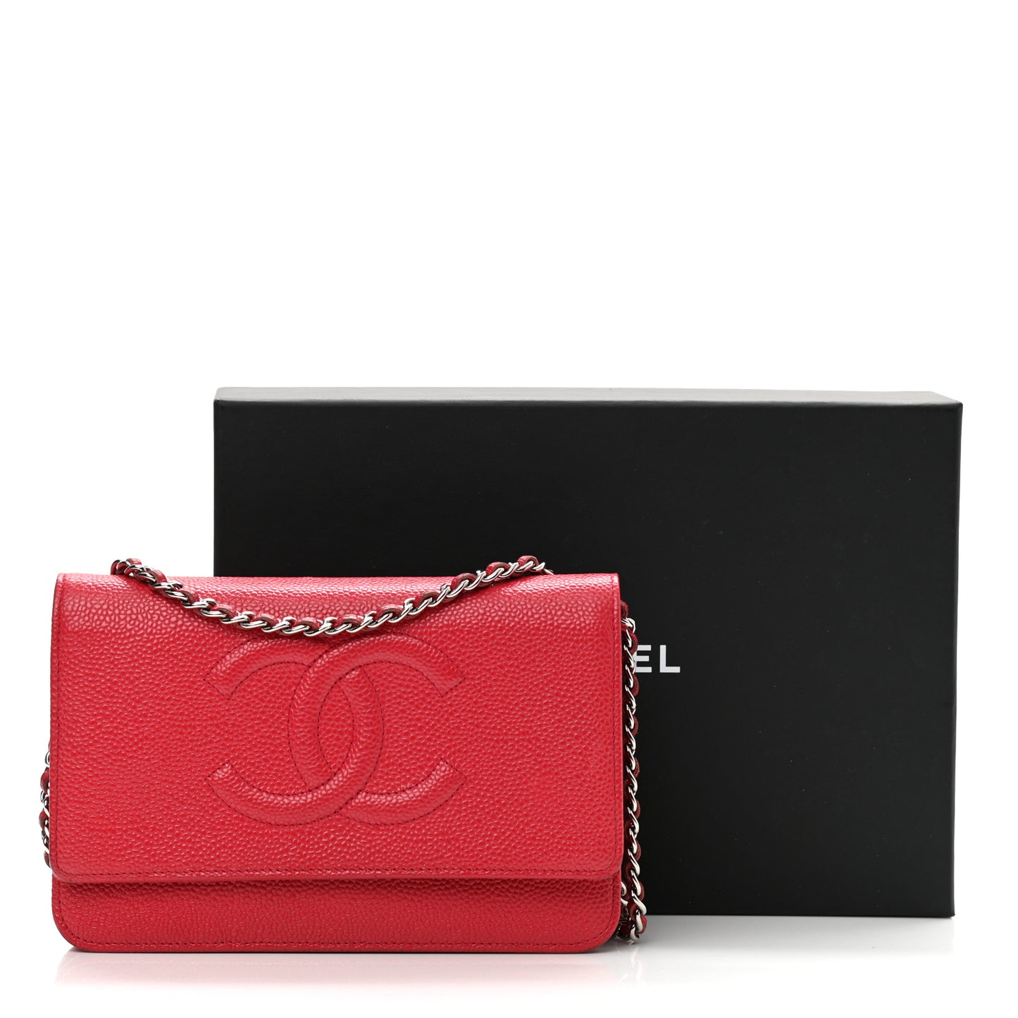 Caviar Timeless CC Wallet On Chain WOC Dark Pink