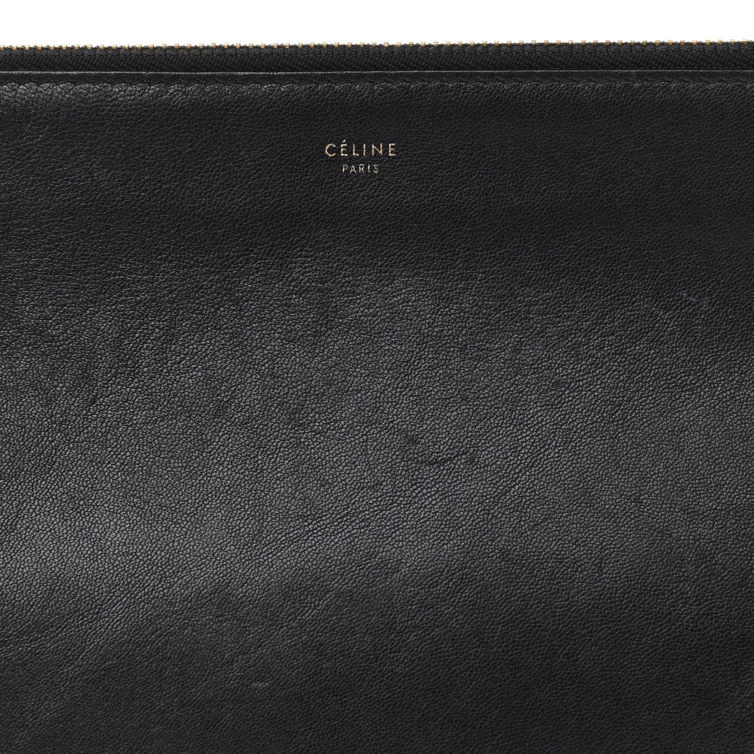 Celine Goatskin Large Trio Crossbody Bag Black 9 of 14
