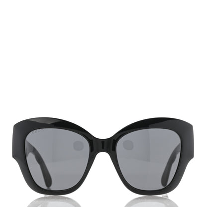 Gucci Acetate GG Butterfly Sunglasses GG0808S Black 2 of 10