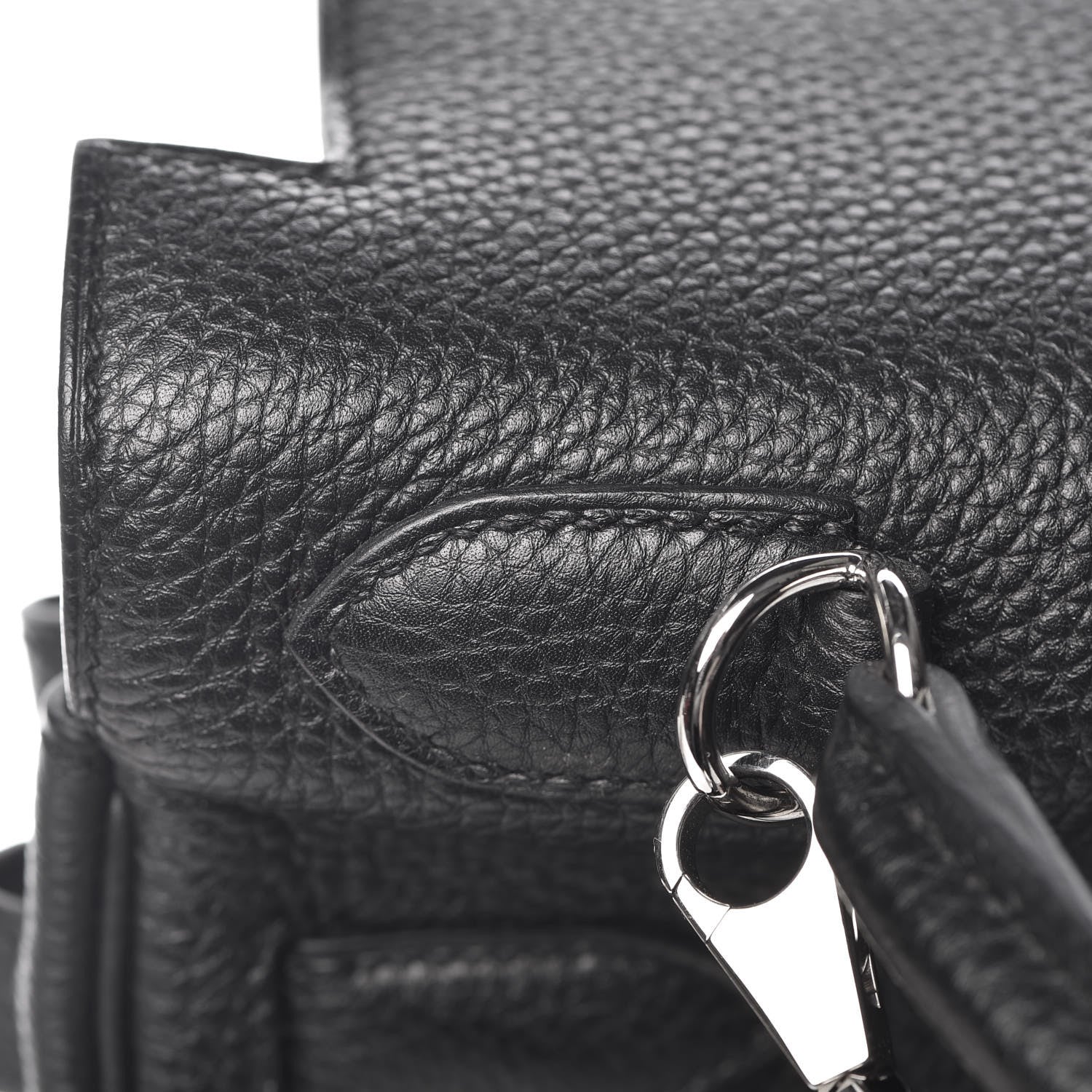 Hermes Togo Kelly Retourne 32 Black 16 of 36