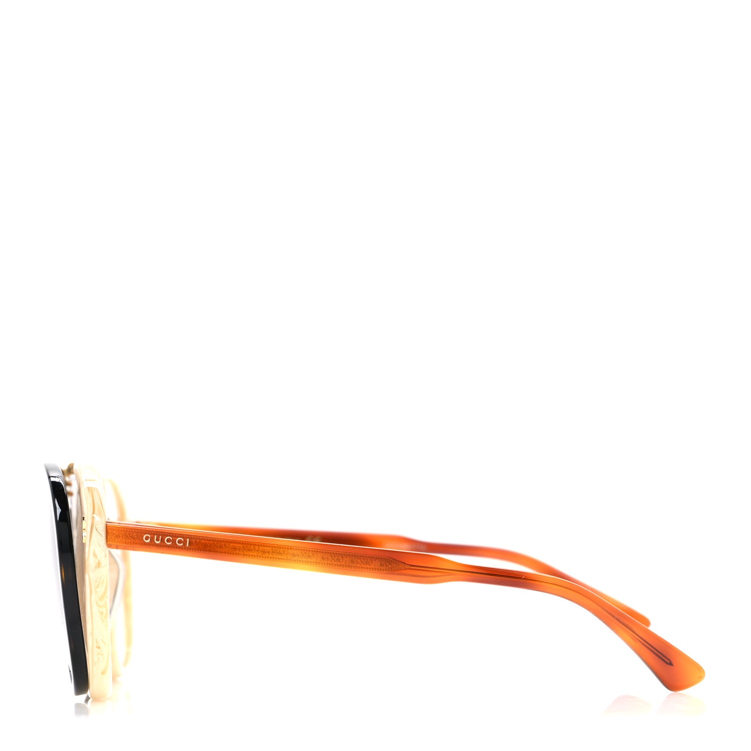 Gucci Aviator Flip Up Sunglasses GG0087S Havana 4 of 8