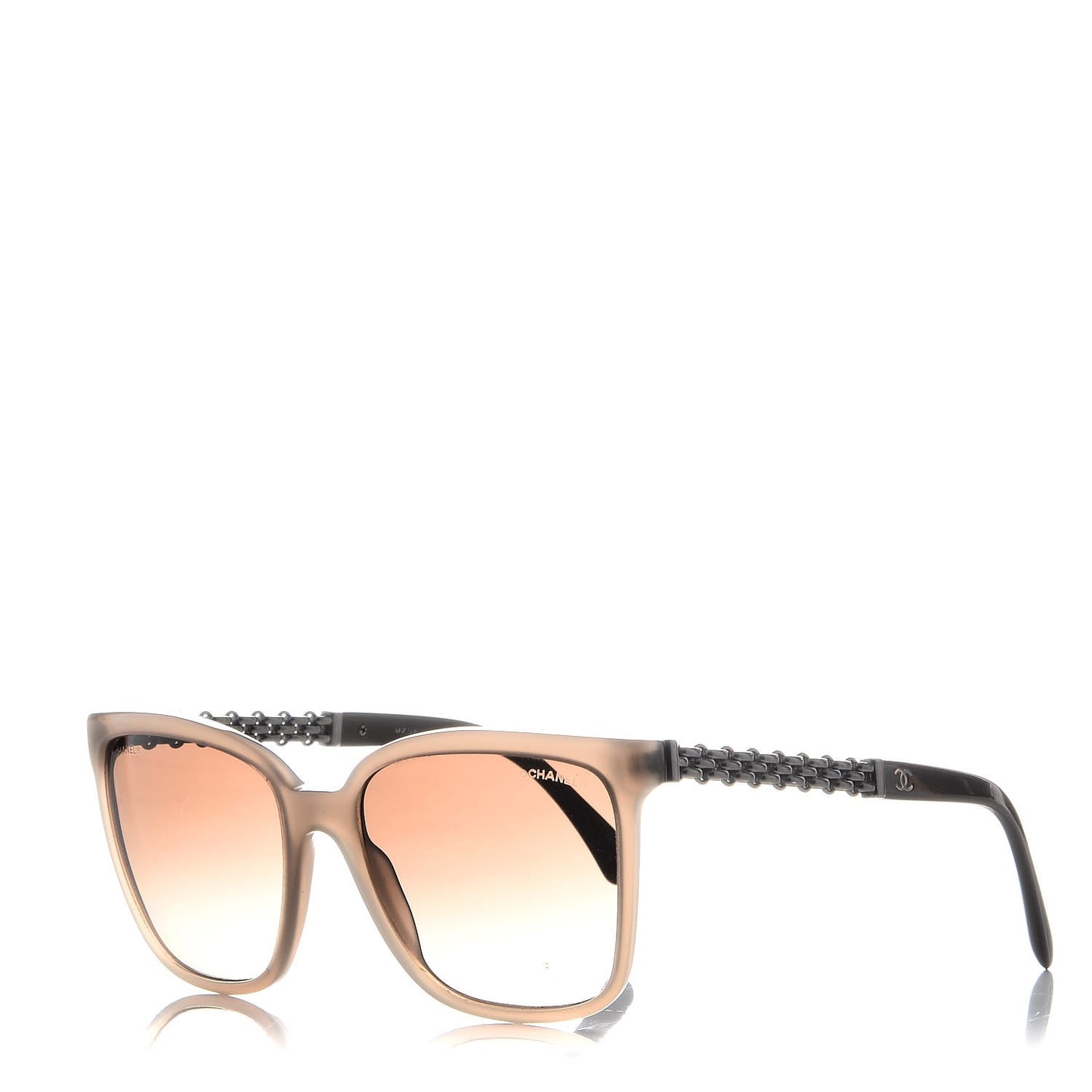 Square Chain Sunglasses 5325 Taupe