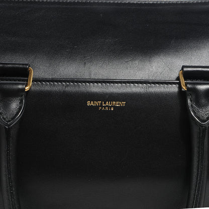 Saint Laurent Leather Classic Duffle 6 Bag Black 8 of 8
