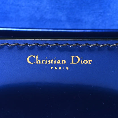 Christian Dior Metallic Calfskin J'Adior Mini Chain Flap Bag Blue 6 of 8