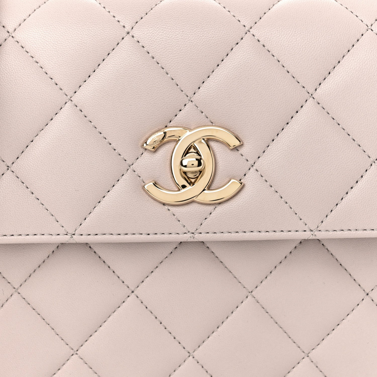 Chanel Lambskin Quilted Small Trendy CC Flap Dual Handle Bag Light Pink 8 of 13