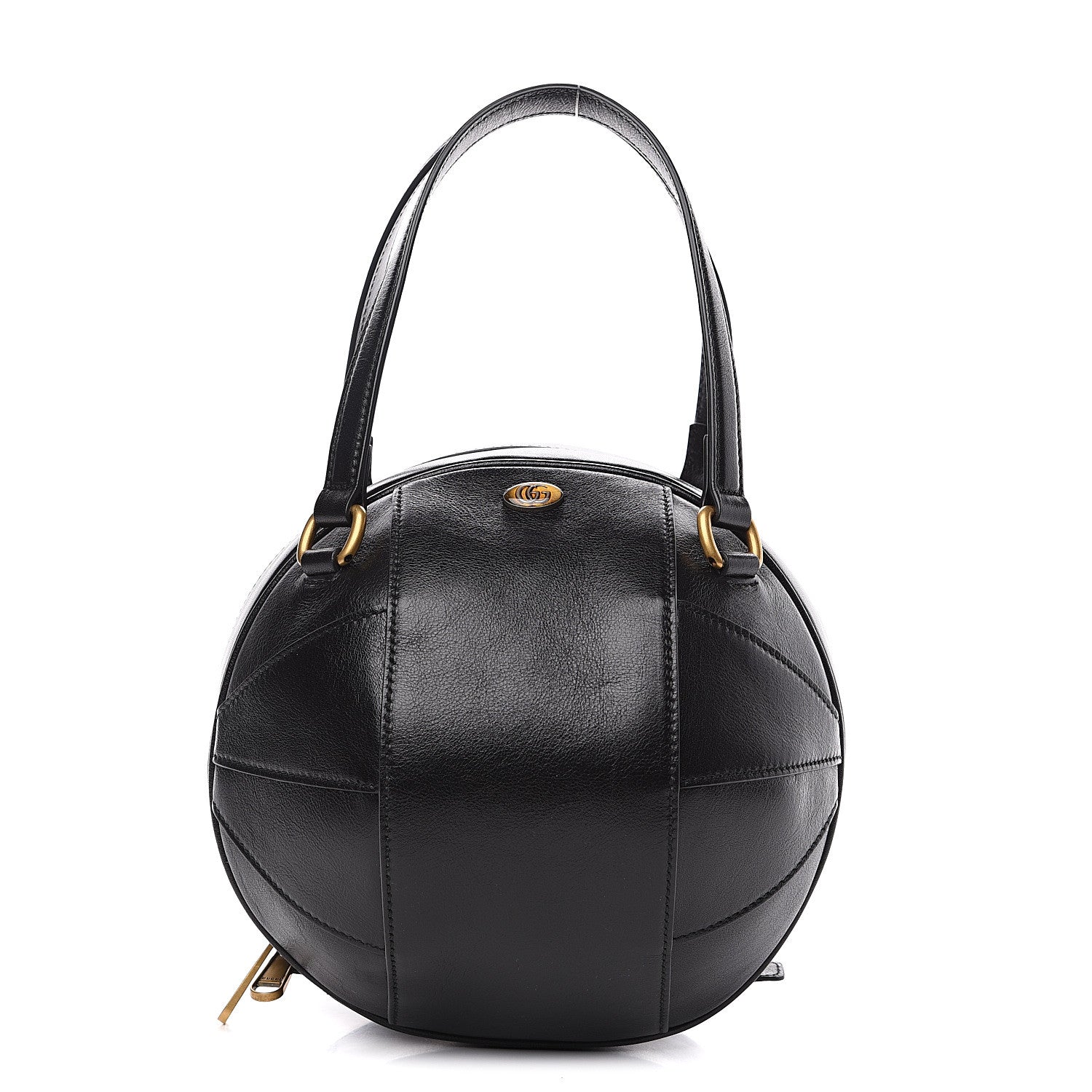 Gucci Piuma Lux Energy Tifosa Basketball Shaped Shoulder Bag Black 1 of 11