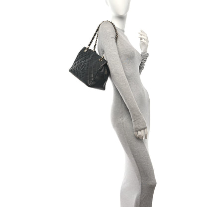 Chanel Caviar Quilted Petit Timeless Tote PTT Black 2 of 11