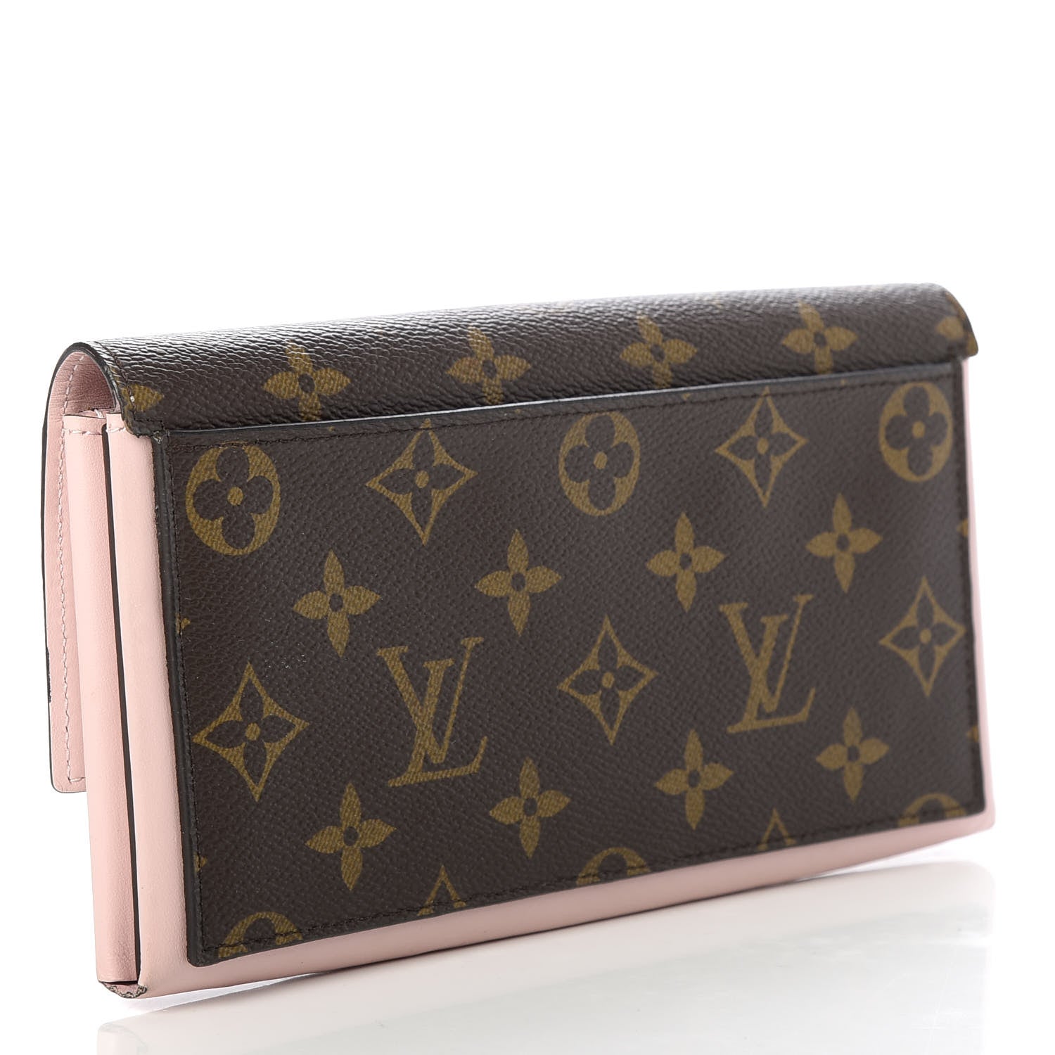 Louis Vuitton Monogram Flore Wallet Rose Ballerine 3 of 8