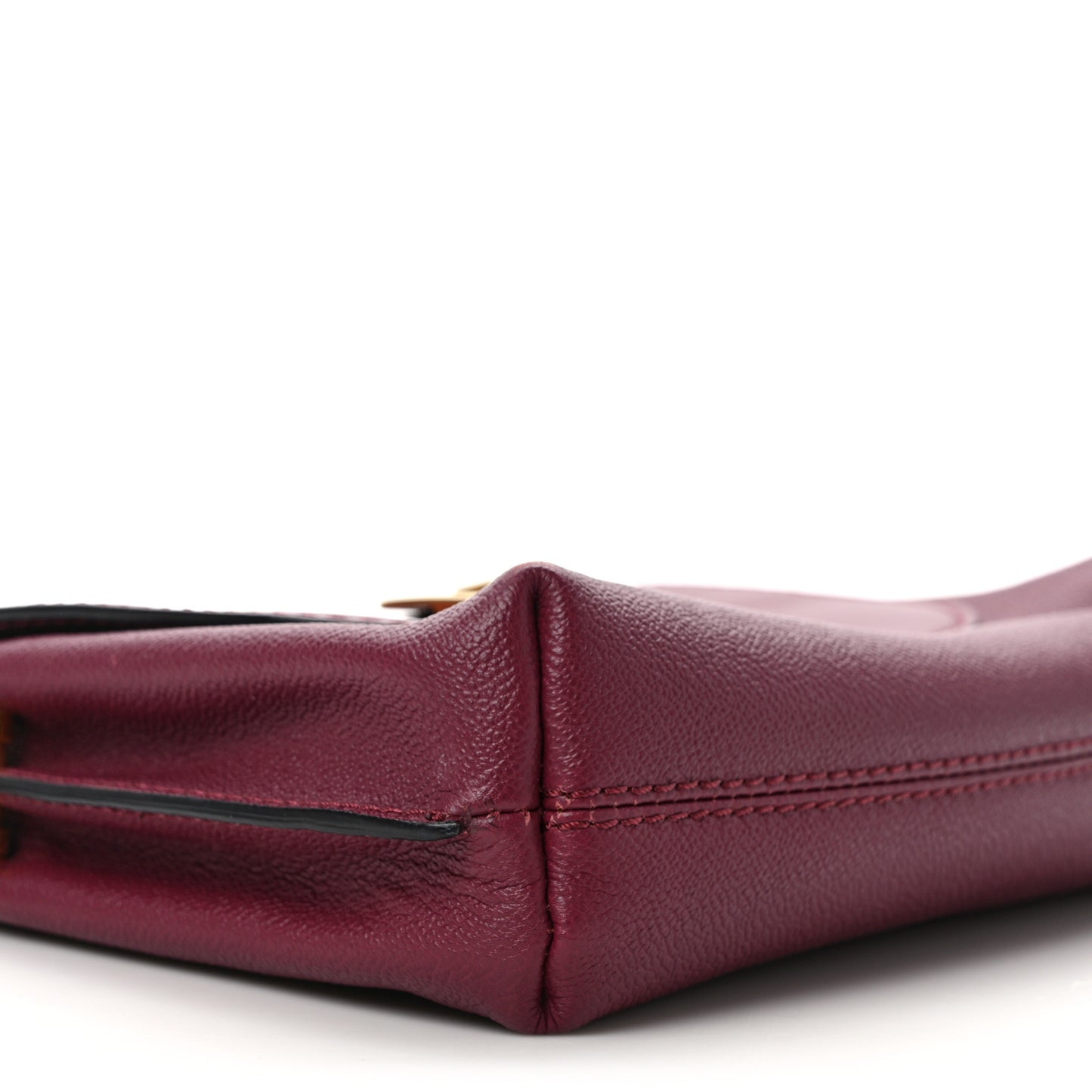Soft Grain Calfskin Small Medley Crossbody Dark Plum