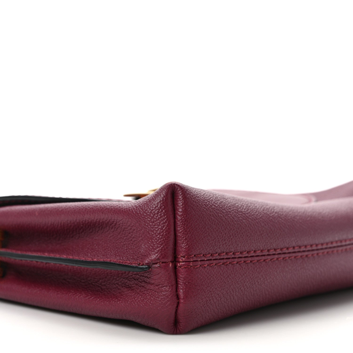 Burberry Soft Grain Calfskin Small Medley Crossbody Dark Plum 7 of 11