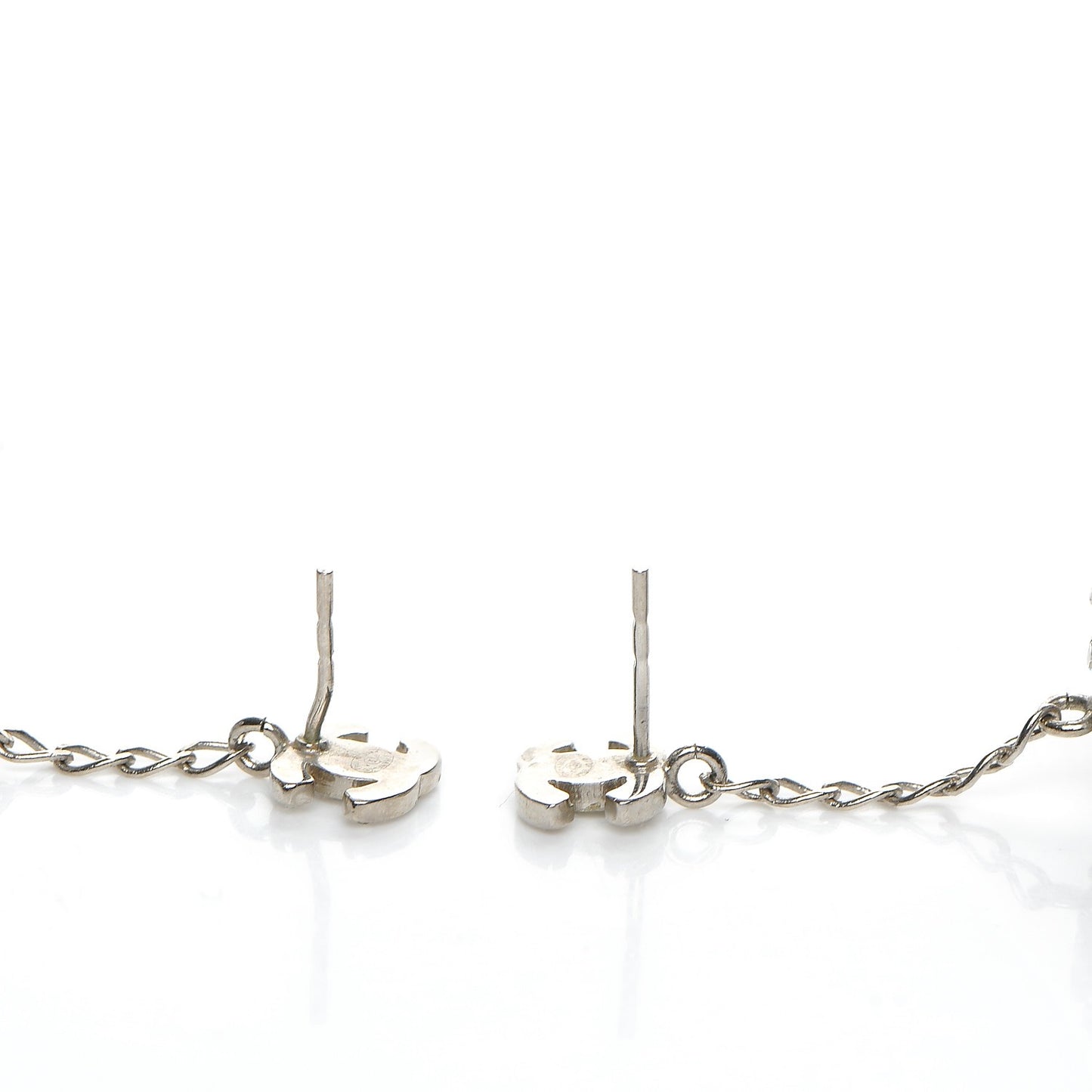Crystal CC Dangle Earrings